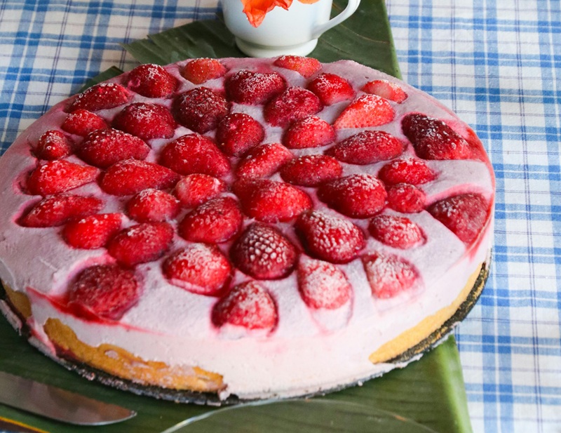 tarte aux fraises